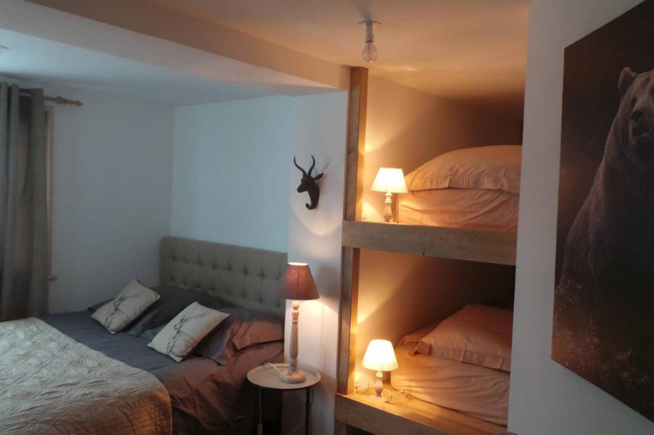 Spacious And Stylish Flat At The Foot Of The Mont-Blanc Ideal For Ski In Ski Out Les Houches Luaran gambar